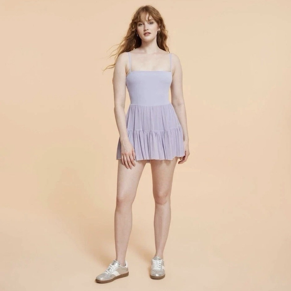 Blogilates Women's Ballerina Active Dress - Evening Haze Size Medium